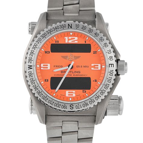 breitling emergency orange|Breitling professional emergency watches.